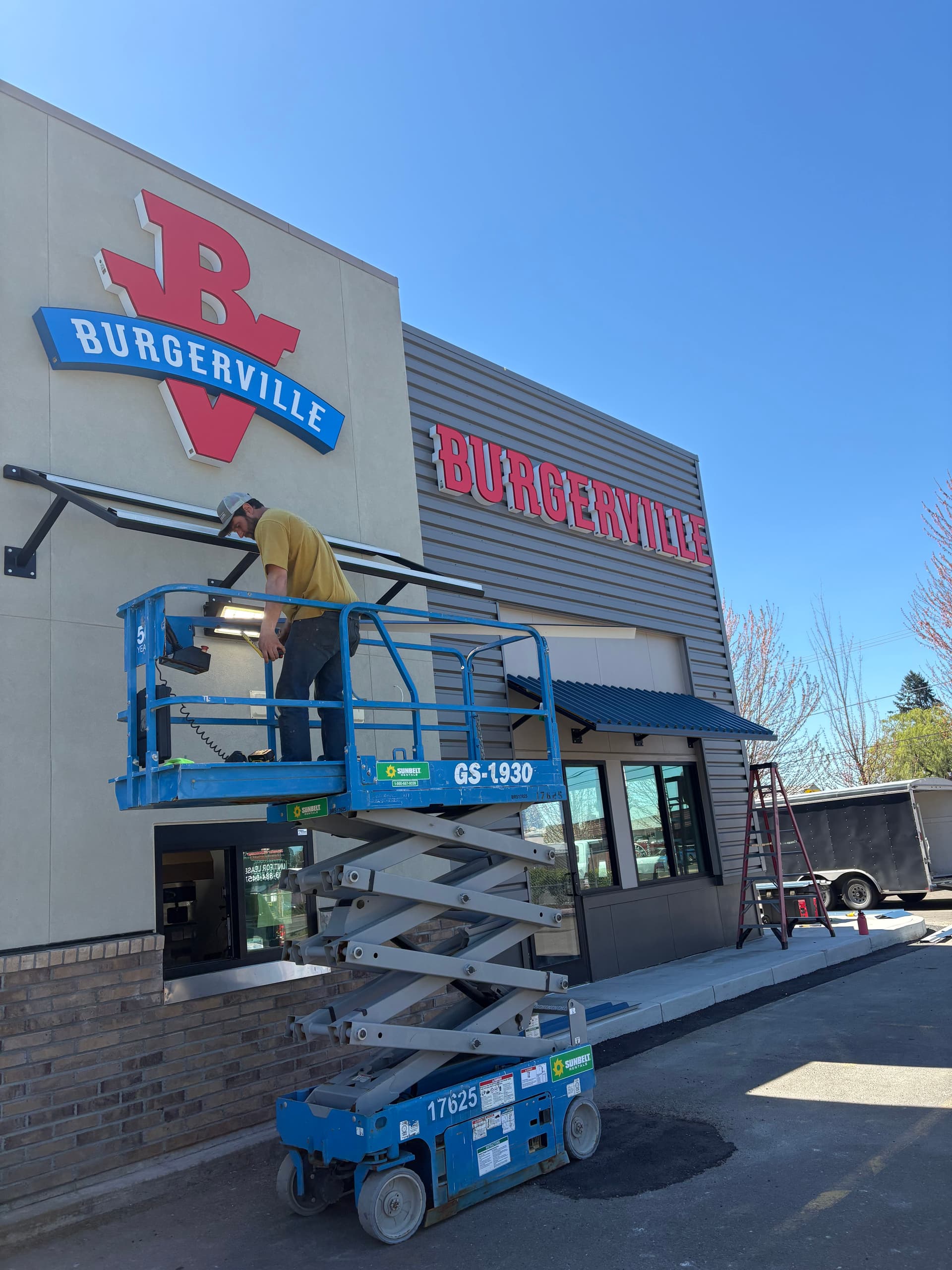 Metal Siding and Roofing Excellence at Burgerville Salem