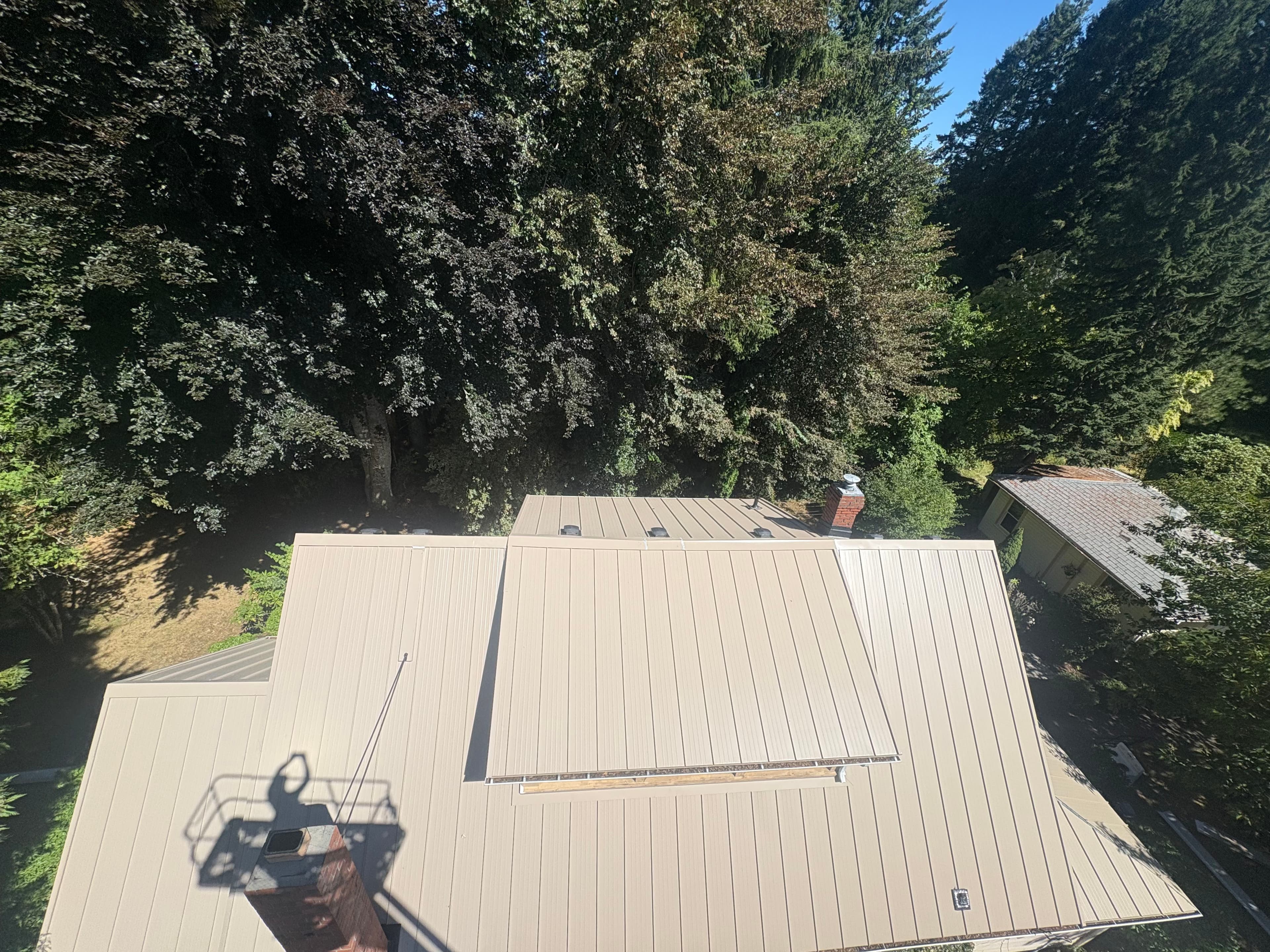 Project Quality Metal Roofing Completed in Sandy image